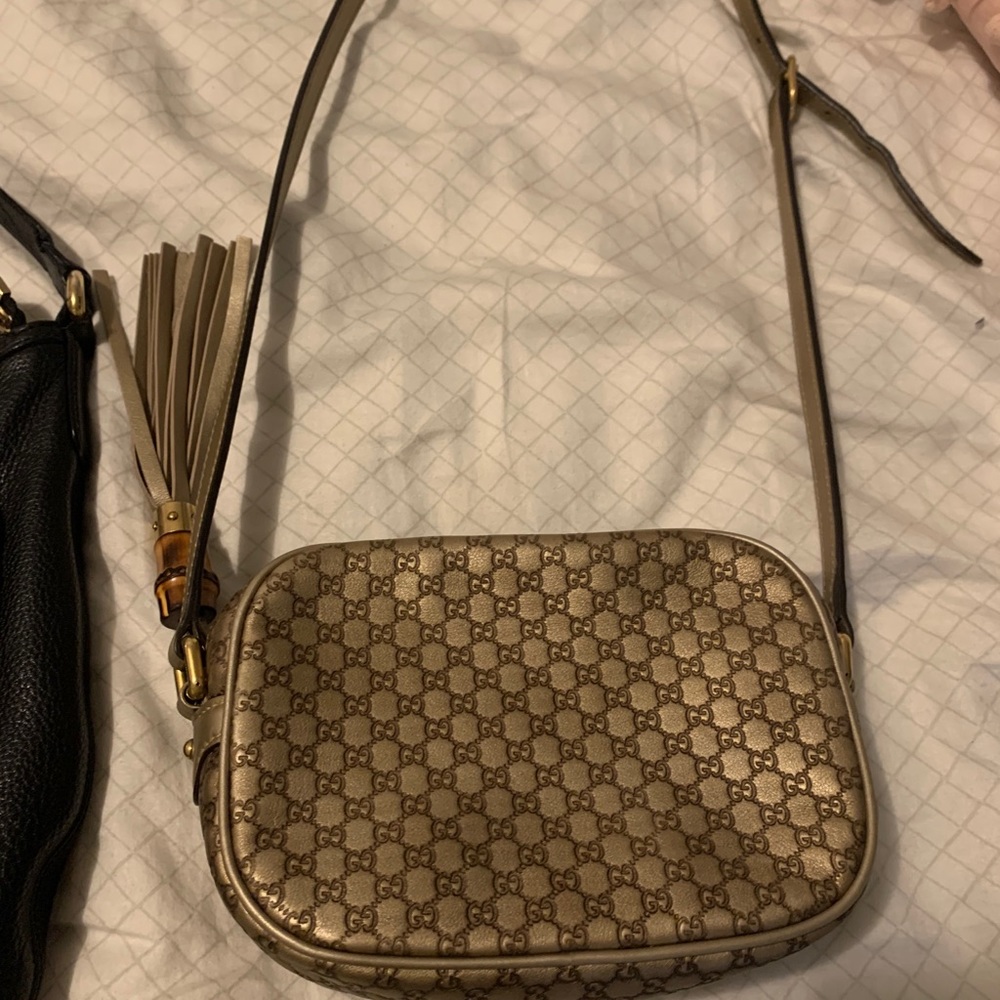 GUCCI GUCCIsima disco over the shoulder/cross bod